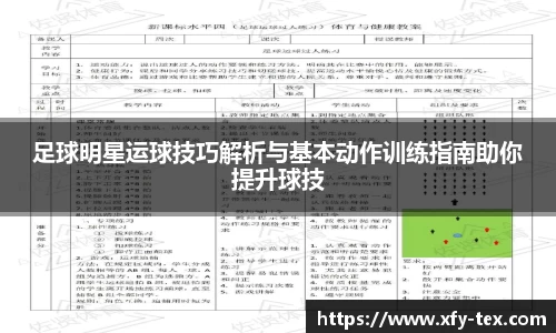 足球明星运球技巧解析与基本动作训练指南助你提升球技